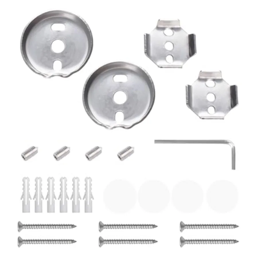 1 Set of Towel Bar Kit for Replacement, Complete Set of Stainless Steel Replacement Parts Used in The Kitchen and Bathroom for
1 Set of Towel Bar Kit for Replacement, Complete Set of Stainless Steel Replacement Parts Used in The Kitchen and Bathroom for