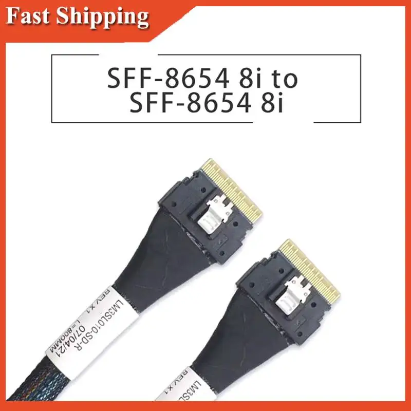 AB97-2X Высокоскоростной Pcie 4.0 Slimsas SFF8654 8I до 8I серии 9500 Доступный кабель Nvme Внешний адаптер видеокарты 0,5 м
AB97-2X Высокоскоростной Pcie 4.0 Slimsas SFF8654 8I до 8I серии 9500 Доступный кабель Nvme Внешний адаптер видеокарты 0,5 м