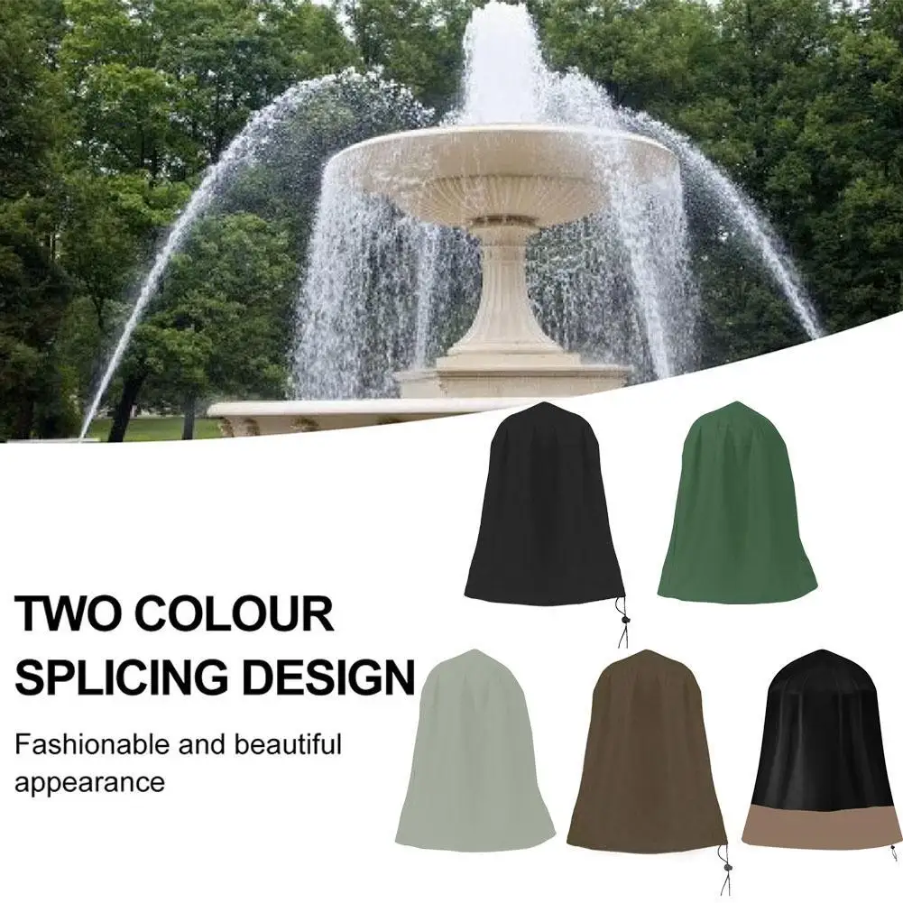 Водонепроницаемый чехол для садового фонтана, защита от ультрафиолета, эластичные манжеты, простая установка, дышащий, влагостойкий, устойчивый к разрыву, все сезоны
Водонепроницаемый чехол для садового фонтана, защита от ультрафиолета, эластичные манжеты, простая установка, дышащий, влагостойкий, устойчивый к разрыву, все сезоны