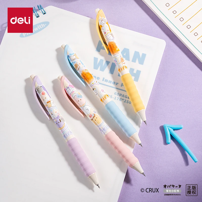 Deli 4/8pcs 0.5mm Black Ink Cute Gel Pen School Supplies Office Supplies Signing Pen Stationery Kawaii Pens Gift
Deli 4/8pcs 0.5mm Black Ink Cute Gel Pen School Supplies Office Supplies Signing Pen Stationery Kawaii Pens Gift