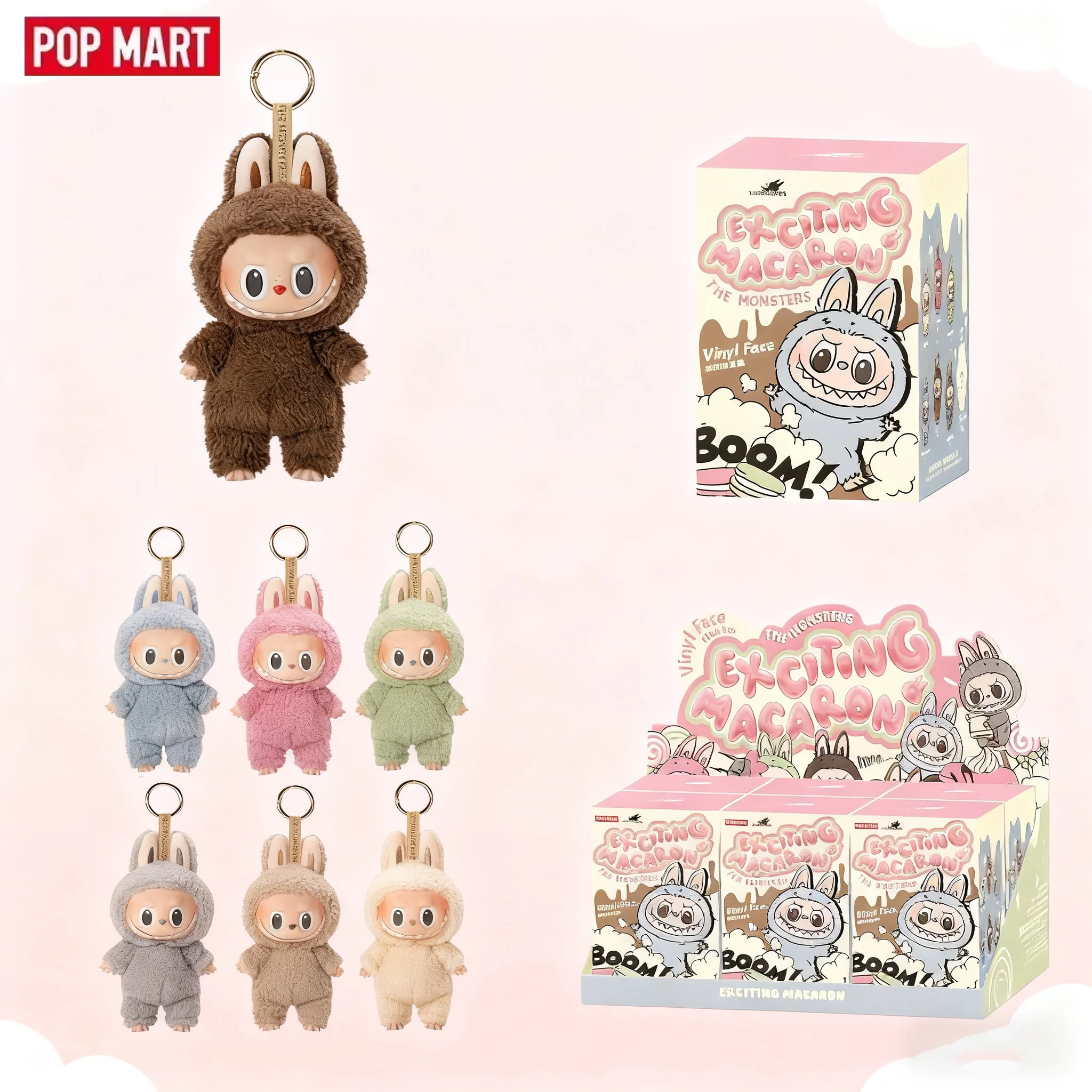 Exciting Macaron Blind Box LABUBU The Monsters POP MART Vibrant Vinyl Doll Pendant Festive Collectible Gift
Exciting Macaron Blind Box LABUBU The Monsters POP MART Vibrant Vinyl Doll Pendant Festive Collectible Gift