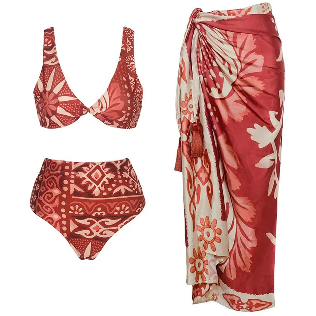 High Waist Sexy 3 Piece Bikini Set Women Push Up Bandage Swimsuit Brazilian Beach Bathing Suit Skirt Cover Up Swumwear Biquini
High Waist Sexy 3 Piece Bikini Set Women Push Up Bandage Swimsuit Brazilian Beach Bathing Suit Skirt Cover Up Swumwear Biquini