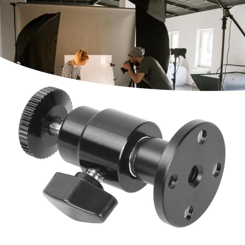 Ceiling Mount Plate 1/4-20 Mini BallHead with Screw for CCTV Camera Surveillances System Aluminum Alloy Construction H8WD
Ceiling Mount Plate 1/4-20 Mini BallHead with Screw for CCTV Camera Surveillances System Aluminum Alloy Construction H8WD