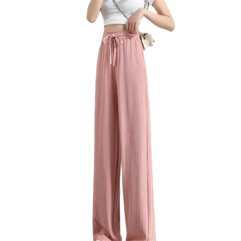 Summer Wide-Leg Pants Women 2023 New Thin Fashion Loose Straight Drape Casual Pants Solid Color High Waist Trousers Female
Summer Wide-Leg Pants Women 2023 New Thin Fashion Loose Straight Drape Casual Pants Solid Color High Waist Trousers Female