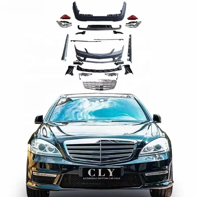 Car Bumpers for S-Class W221 Upgrade S65 Body Kits Grilles Side Skirt Front Rear Car Bumpers Rear Diffusers
Car Bumpers for S-Class W221 Upgrade S65 Body Kits Grilles Side Skirt Front Rear Car Bumpers Rear Diffusers