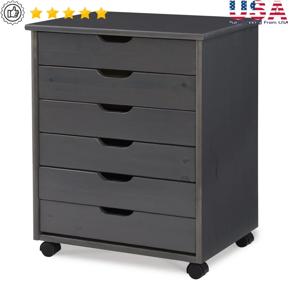 Six Drawer Rolling Cart Home Office Storage Mobile Organizer with Smooth Handle Easy Access
Six Drawer Rolling Cart Home Office Storage Mobile Organizer with Smooth Handle Easy Access