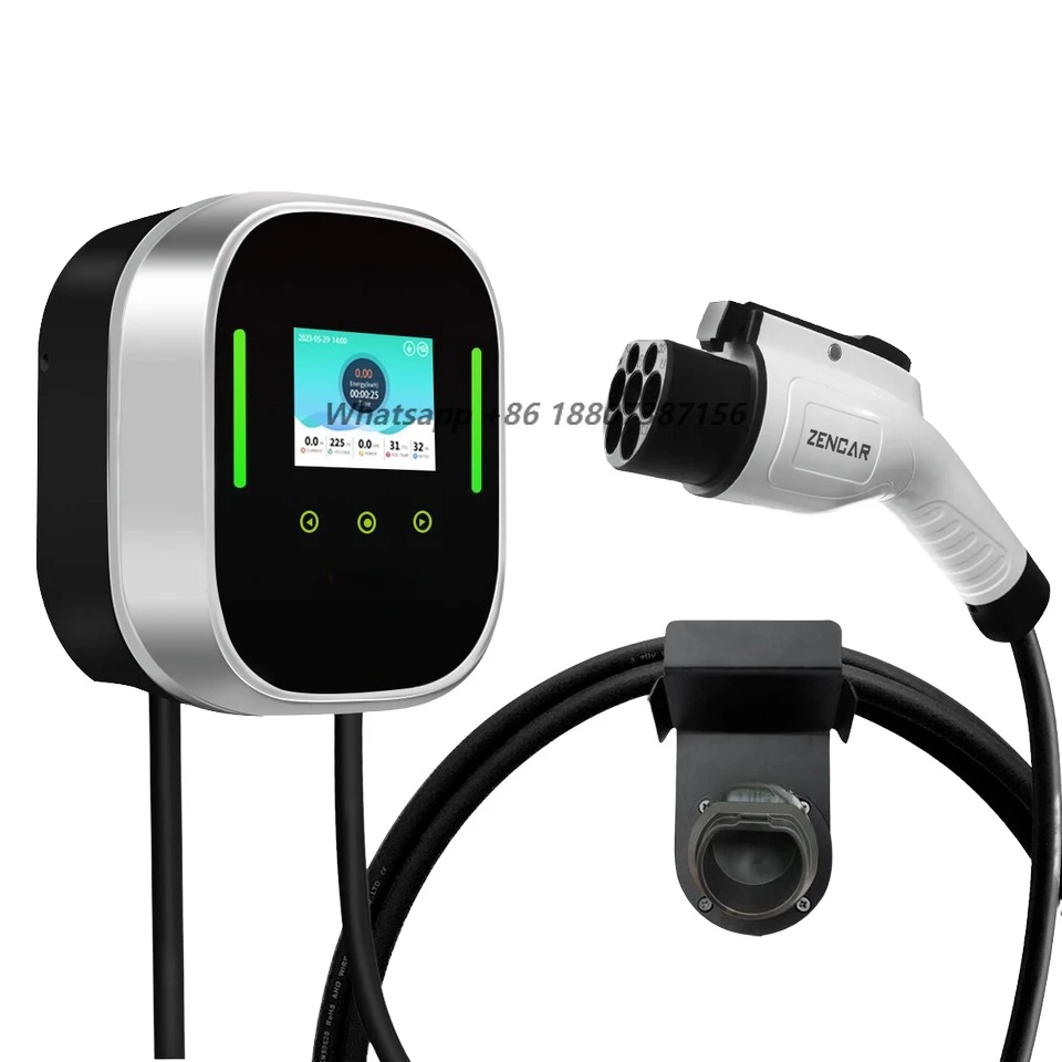 Zencar 1Phase 32A 7KW Wallbox EV Charging Station Electric Car Vehicle Charger Home Fast EV Charge WiFi App with GBT Connector
Zencar 1Phase 32A 7KW Wallbox EV Charging Station Electric Car Vehicle Charger Home Fast EV Charge WiFi App with GBT Connector