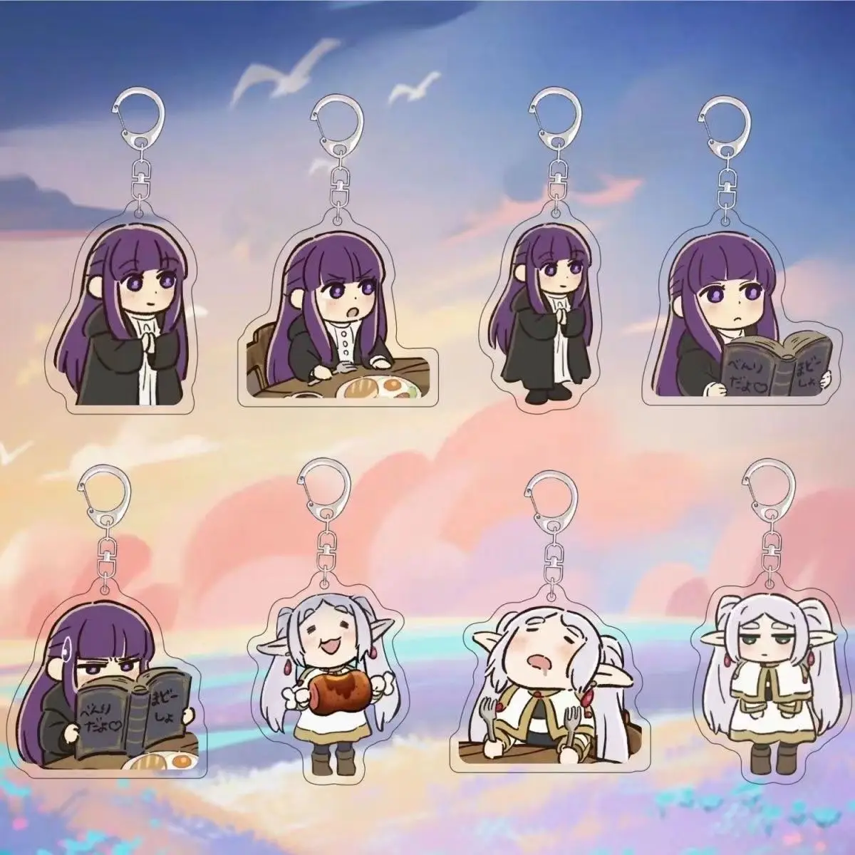 Frieren: Beyond Journey's End Couple Keychains - Double-Sided Acrylic Charms (Matching Anime Gift)
Frieren: Beyond Journey's End Couple Keychains - Double-Sided Acrylic Charms (Matching Anime Gift)