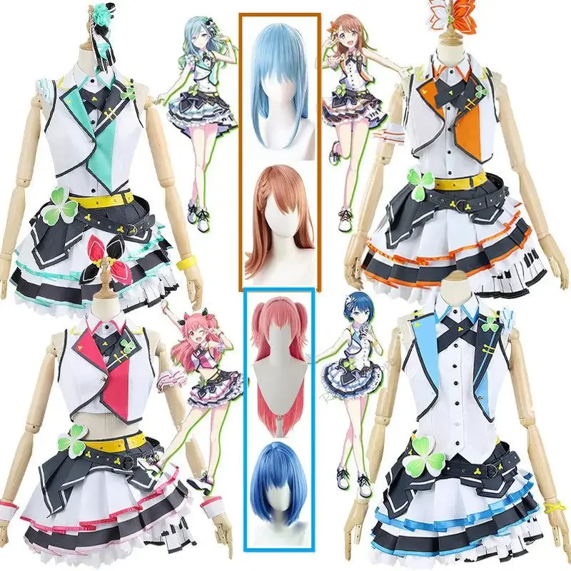 Kiritani Cosplay, Hanari Momoi Hino Cosplay, anime colorful stage costumes
Kiritani Cosplay, Hanari Momoi Hino Cosplay, anime colorful stage costumes