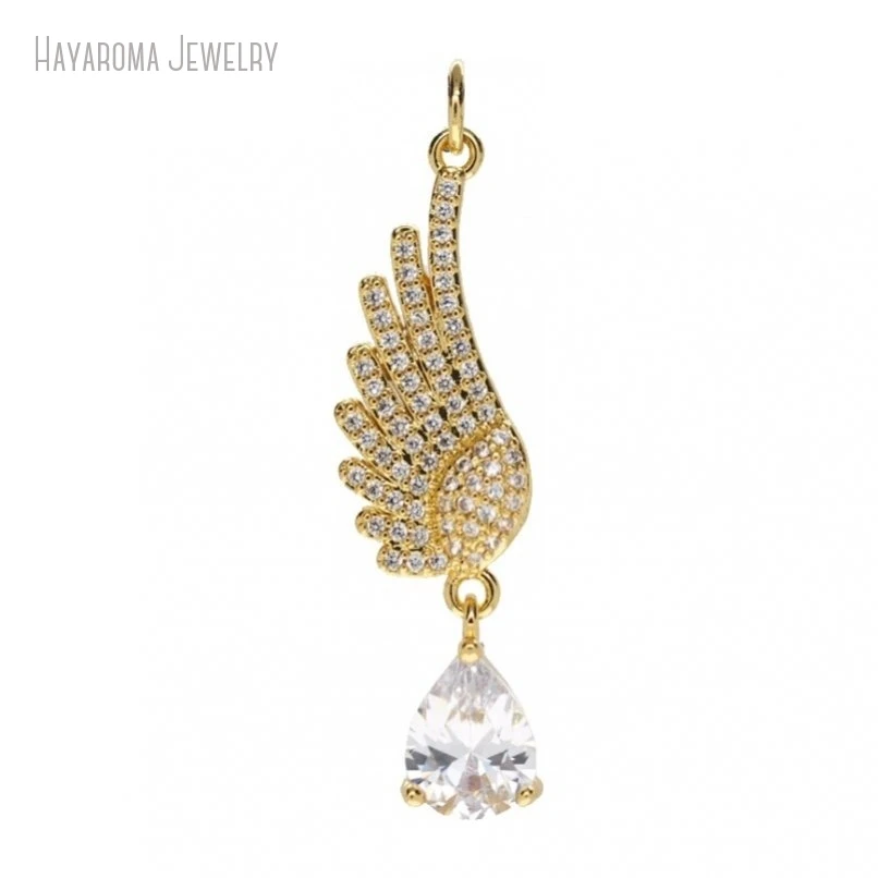 2Pcs Metal Cubic Zirconia Copper Wing Water Drop Shape Teardrop Wholesale Invisible Setting Jewelry Pendant PM47586
2Pcs Metal Cubic Zirconia Copper Wing Water Drop Shape Teardrop Wholesale Invisible Setting Jewelry Pendant PM47586