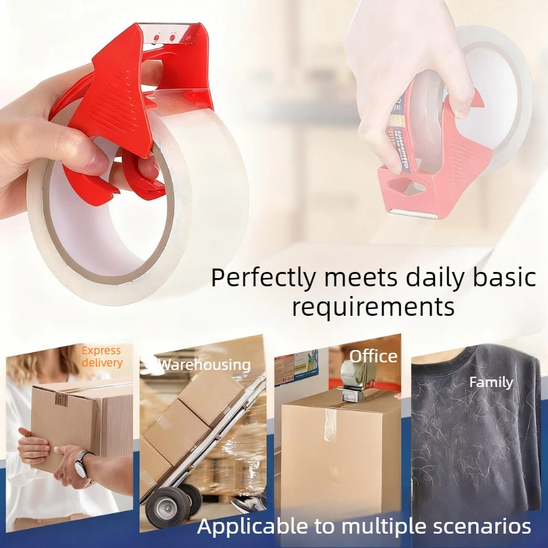 Mini Transparent Tape Cutter Thickened Plastic Box Sealer Express Logistics Packaging Dispenser Packaging Supplies
Mini Transparent Tape Cutter Thickened Plastic Box Sealer Express Logistics Packaging Dispenser Packaging Supplies