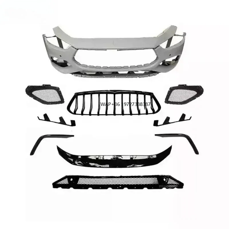Ghibli 2014-2017-2021 New Body Kit Front Bumper with Upgraded GTS Style Bumper
Ghibli 2014-2017-2021 New Body Kit Front Bumper with Upgraded GTS Style Bumper