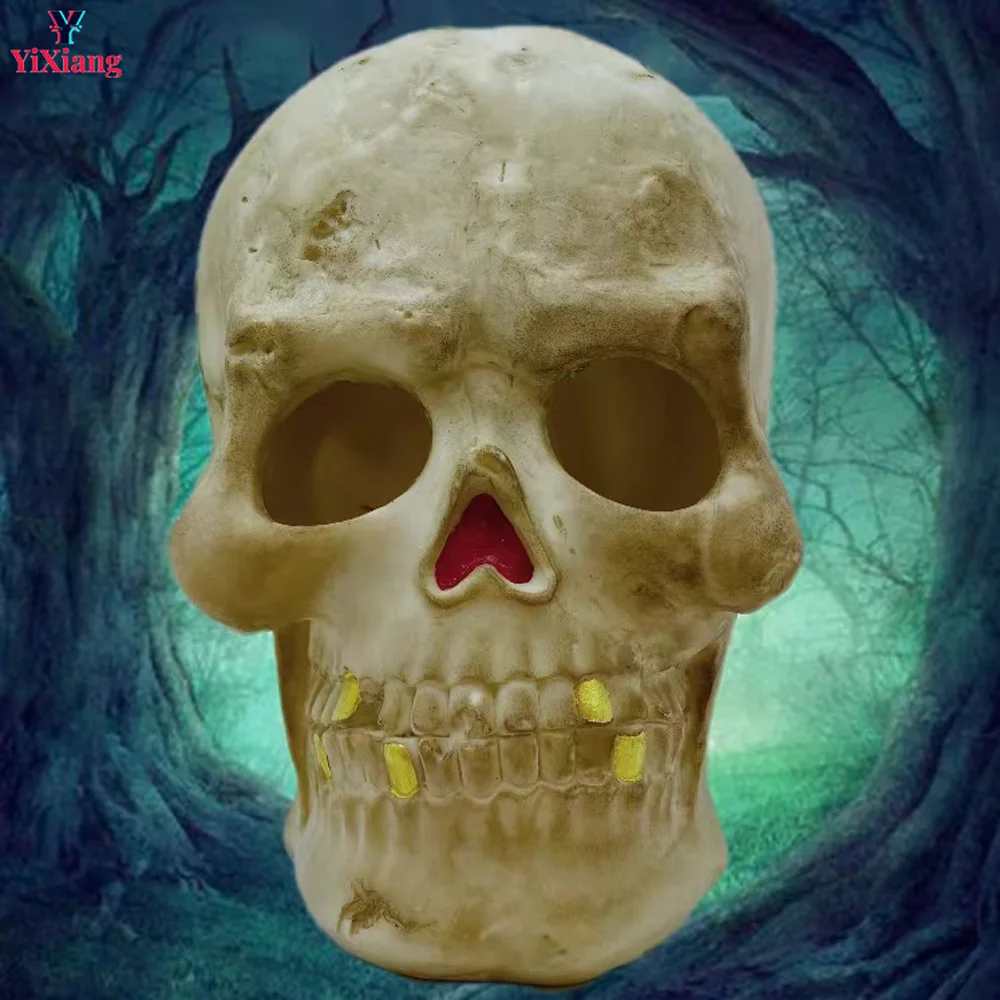 Skull sculpture decoration, Halloween horror party activities, Halloween haunted house space art decoration
Skull sculpture decoration, Halloween horror party activities, Halloween haunted house space art decoration