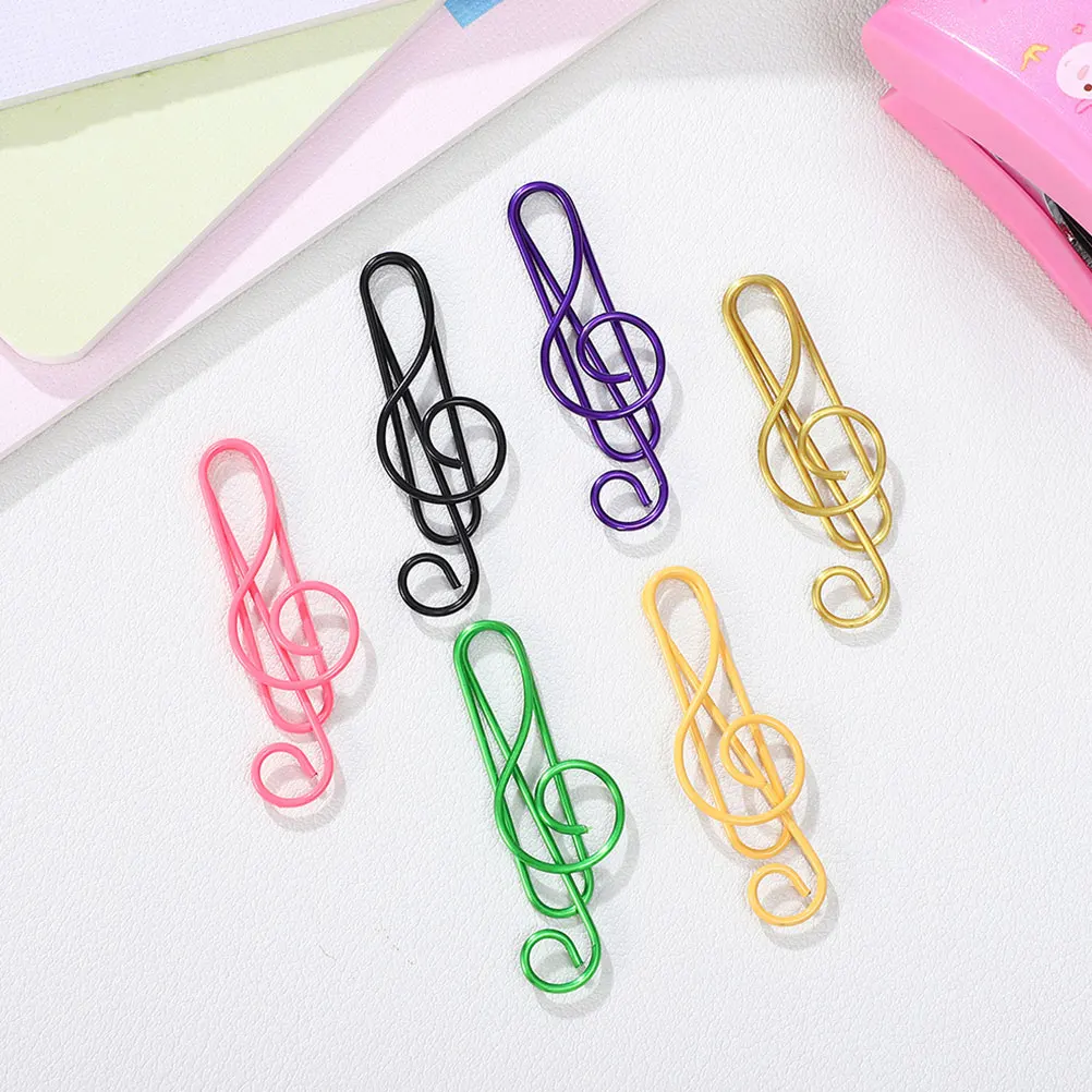 100pcs Music Note Paper Clips Creative Shaped Decorative Office Supplies Small Metal Clips for Documents DIY Bookmarks
100pcs Music Note Paper Clips Creative Shaped Decorative Office Supplies Small Metal Clips for Documents DIY Bookmarks