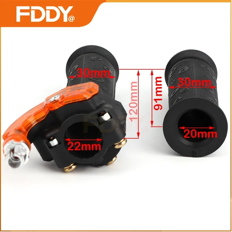 FDDY Motorcycle 7/8" 22mm Twist Throttle Accelerator Grip & Cable For 47cc 49cc Mini Pit Dirt ATV Quad Pocket Motorized Bike Par
FDDY Motorcycle 7/8" 22mm Twist Throttle Accelerator Grip & Cable For 47cc 49cc Mini Pit Dirt ATV Quad Pocket Motorized Bike Par