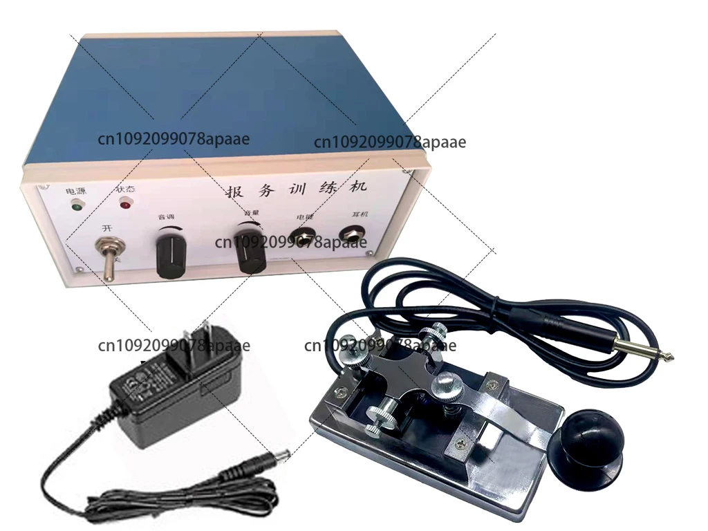 Suitable for Morse Code Training! JX-5 Telegraph Training Machine, Morse Code CW Oscillator with K4 Hand Key, Veteran Gift
Suitable for Morse Code Training! JX-5 Telegraph Training Machine, Morse Code CW Oscillator with K4 Hand Key, Veteran Gift