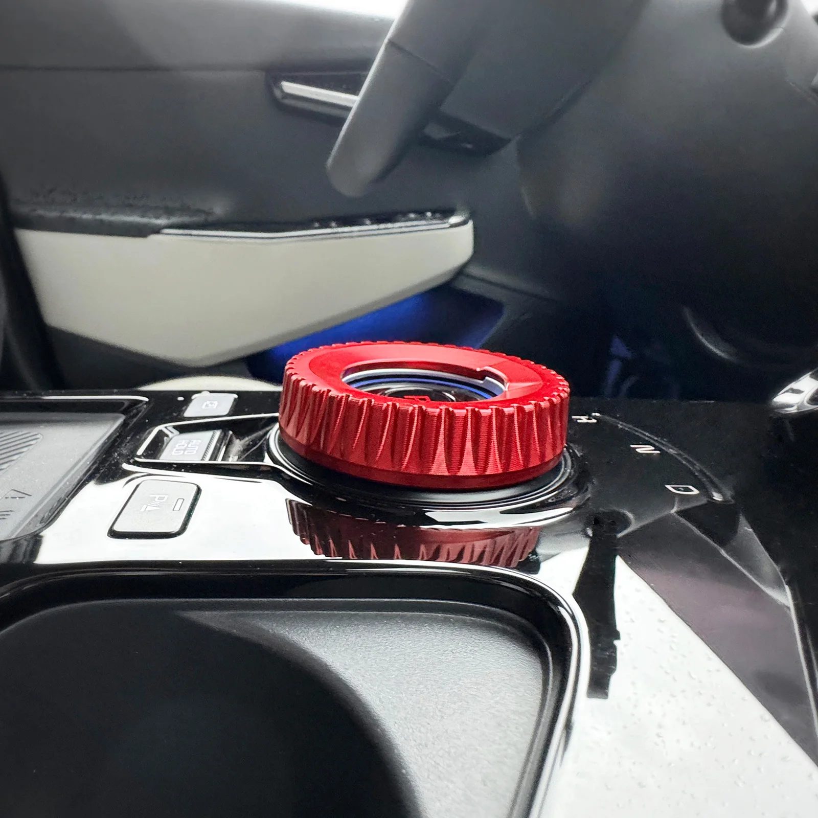 Aluminum Red Bule Central Gear Shift Konb Cover Shift Gear Trim For Kia Sportage NQ5 Seltos EV6 Niro EV Interior Replacement
Aluminum Red Bule Central Gear Shift Konb Cover Shift Gear Trim For Kia Sportage NQ5 Seltos EV6 Niro EV Interior Replacement