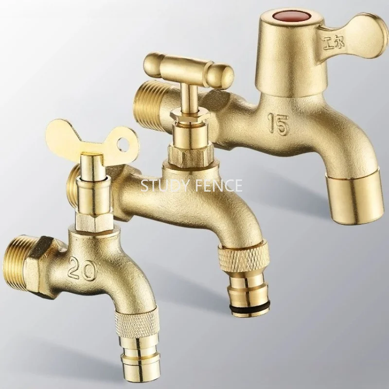 1pc 4-point Copper Faucet, Indoor and Outdoor Faucet, Kitchen/bathroom/balcony Copper Faucets, Household Hardware Accessories
1pc 4-point Copper Faucet, Indoor and Outdoor Faucet, Kitchen/bathroom/balcony Copper Faucets, Household Hardware Accessories