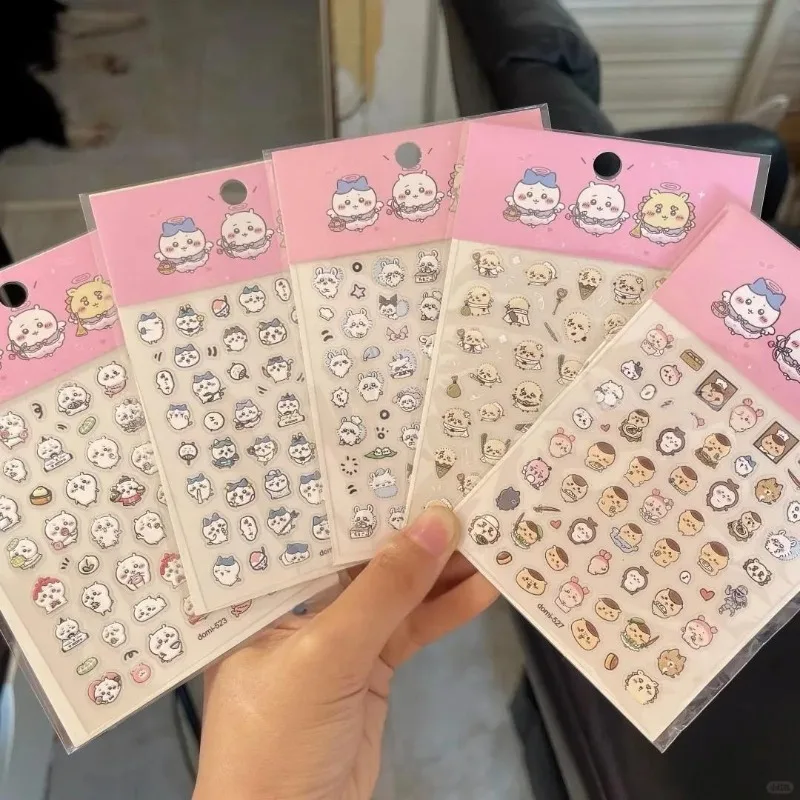 Chiikawaed 3D Nail Art Decorations Cute Nail Sticker Fashionable Self-adhesive Manicure Decals Lovely Decorative Nail Accessorie
Chiikawaed 3D Nail Art Decorations Cute Nail Sticker Fashionable Self-adhesive Manicure Decals Lovely Decorative Nail Accessorie