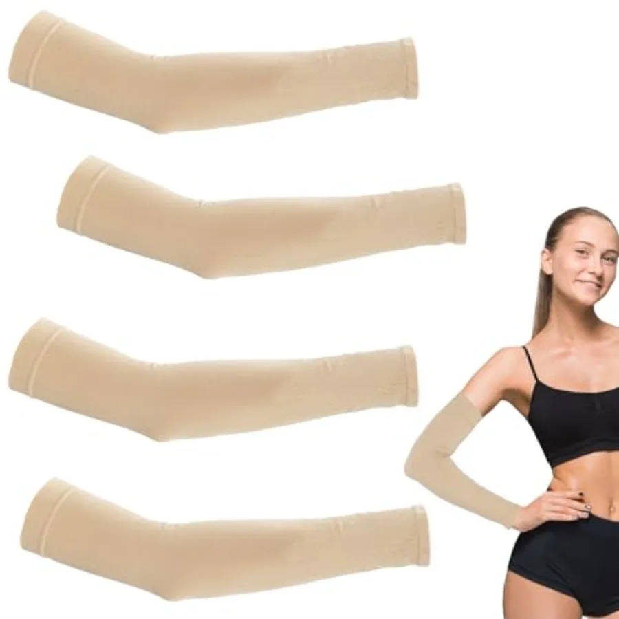 2 Pairs Protective Arm Sleeve for Thin Skin Elderly Skin Tear and Bruise, Protection Sleeves for Men and Women
2 Pairs Protective Arm Sleeve for Thin Skin Elderly Skin Tear and Bruise, Protection Sleeves for Men and Women
