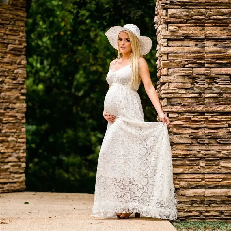 Sexy Backless Maternity Photography Dress For Baby Shower Party Evening Pregnancy Maxi Gown White Pregnant Women Photoshoot Prop
Sexy Backless Maternity Photography Dress For Baby Shower Party Evening Pregnancy Maxi Gown White Pregnant Women Photoshoot Prop