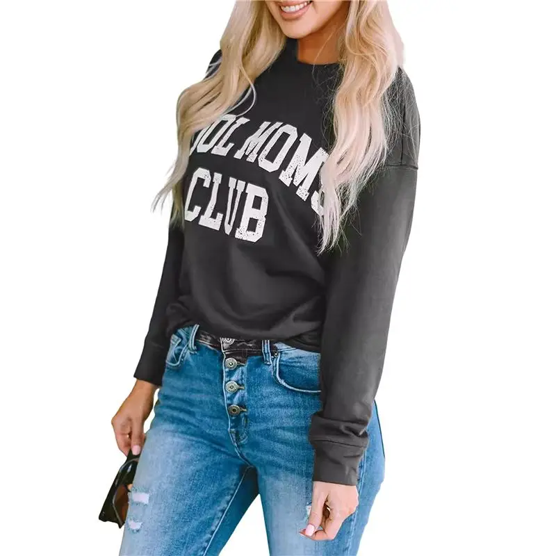 CYL-Women Cool Mom Shirts Fall Letter Printed Long Sleeve Mama Sweatshirt Casual Crew Neck Pullover Top
CYL-Women Cool Mom Shirts Fall Letter Printed Long Sleeve Mama Sweatshirt Casual Crew Neck Pullover Top