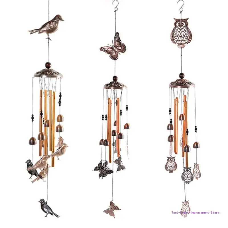 C63E Pastoral Animal Wind Ornament Vintage Metal Multi-tube Wall Hanging Decor Suitable for Home Living Room Yard
C63E Pastoral Animal Wind Ornament Vintage Metal Multi-tube Wall Hanging Decor Suitable for Home Living Room Yard