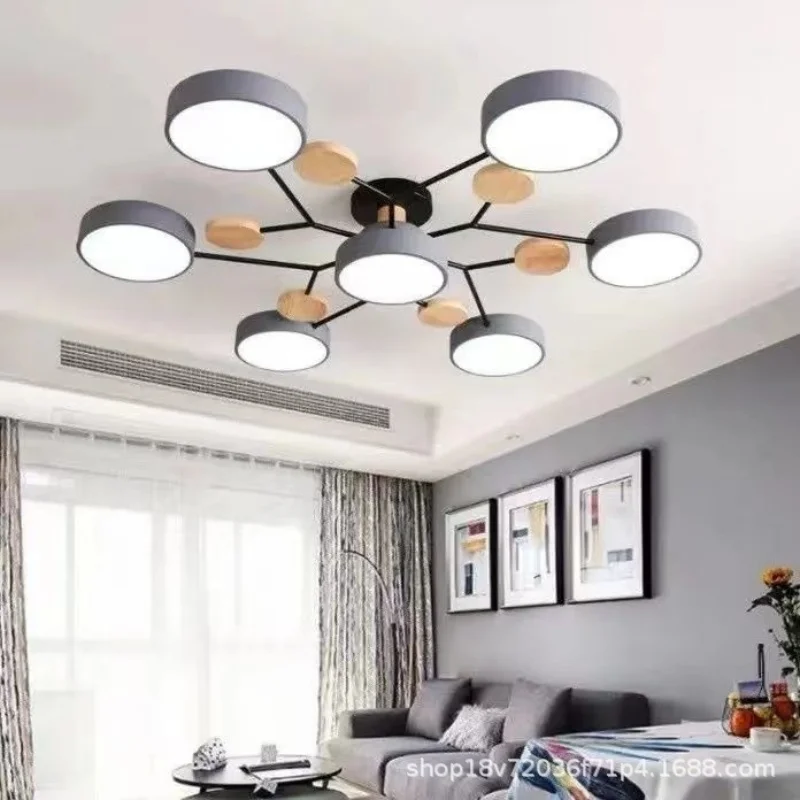 Nordic living room ceiling lamp, modern and simple room bedroom ceiling lamp, creative and unique macaron ceiling lamp
Nordic living room ceiling lamp, modern and simple room bedroom ceiling lamp, creative and unique macaron ceiling lamp