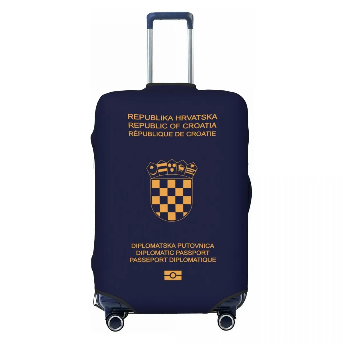 Чехол для чемодана 2-го поколения на паспорт Хорватии, моющиеся дорожные чехлы для багажа 18-32 дюймов 
Чехол для чемодана 2-го поколения на паспорт Хорватии, моющиеся дорожные чехлы для багажа 18-32 дюймов