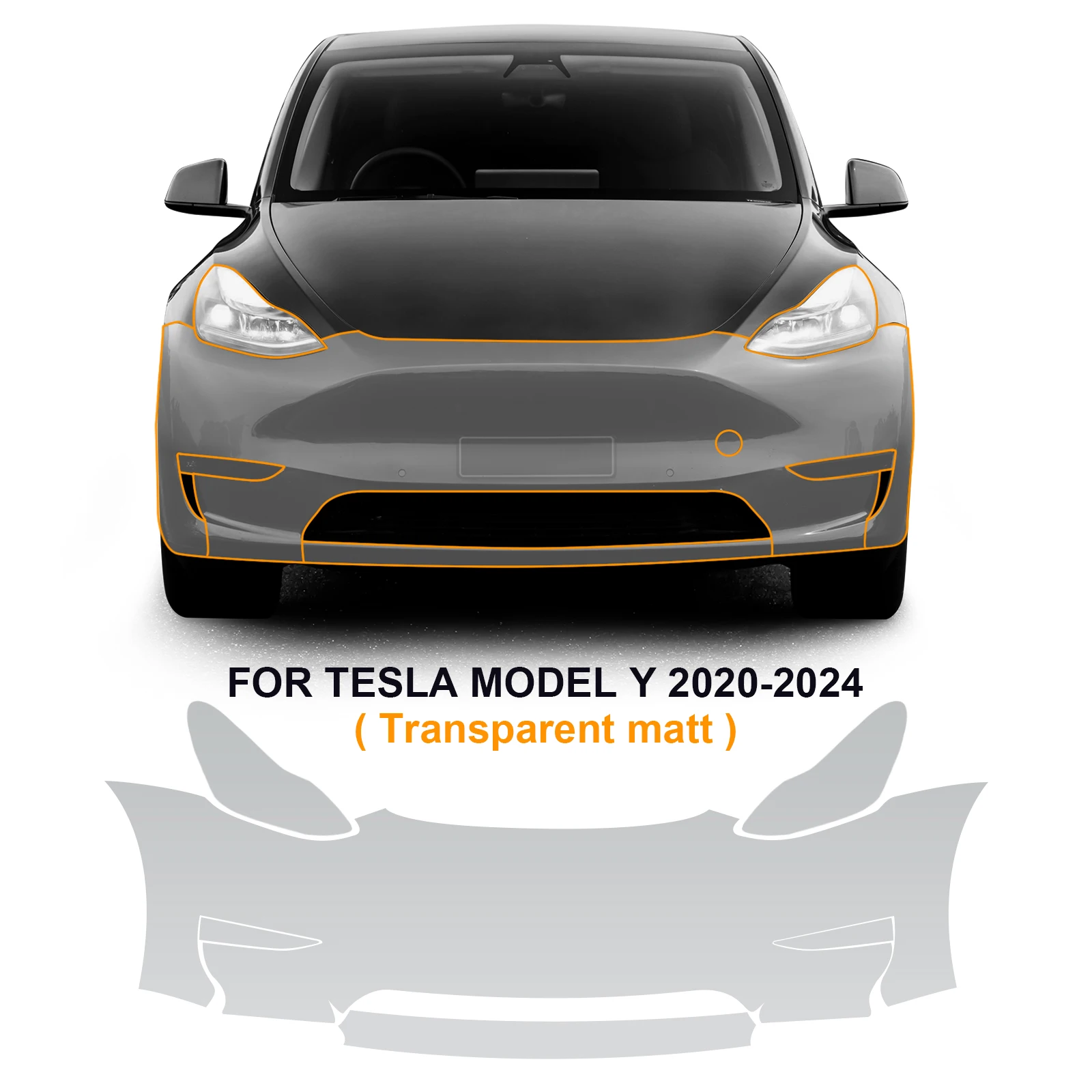 TPU Paint Protection Film For Tesla Model Y 2020-2024 Anti-Scratch Pre-cut PPF Car Body Clear Bra Resistant Invisible Repairable
TPU Paint Protection Film For Tesla Model Y 2020-2024 Anti-Scratch Pre-cut PPF Car Body Clear Bra Resistant Invisible Repairable