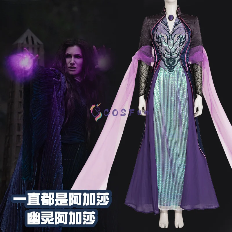 Ghost Agatha Costume Agatha All Along Cosplay Movie Suits Party Role Play Outfits Halloween Dress Uniform COSFun Cos
Ghost Agatha Costume Agatha All Along Cosplay Movie Suits Party Role Play Outfits Halloween Dress Uniform COSFun Cos