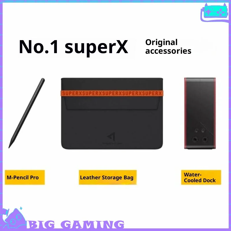 Аксессуары для портативных игровых устройств Super X: чехол для стилуса, док-станция с водяным охлаждением, защитная пленка, игровой контроллер для Onexplayer Super X
Аксессуары для портативных игровых устройств Super X: чехол для стилуса, док-станция с водяным охлаждением, защитная пленка, игровой контроллер для Onexplayer Super X