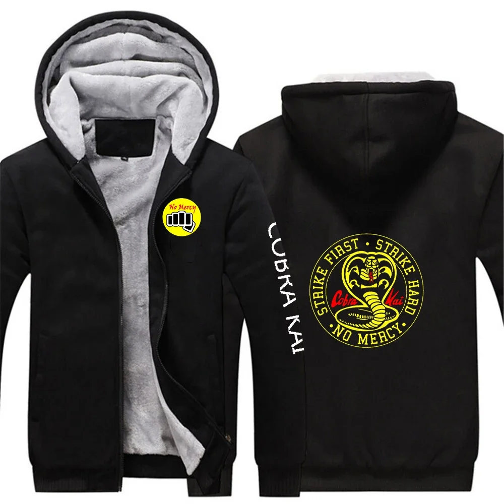 Cobra Kai Printing Fashion 2024 New Man's Winter Warm Thicken Cotton Tracksuit High Quality Comfortable Classic Hoodies Coat
Cobra Kai Printing Fashion 2024 New Man's Winter Warm Thicken Cotton Tracksuit High Quality Comfortable Classic Hoodies Coat
