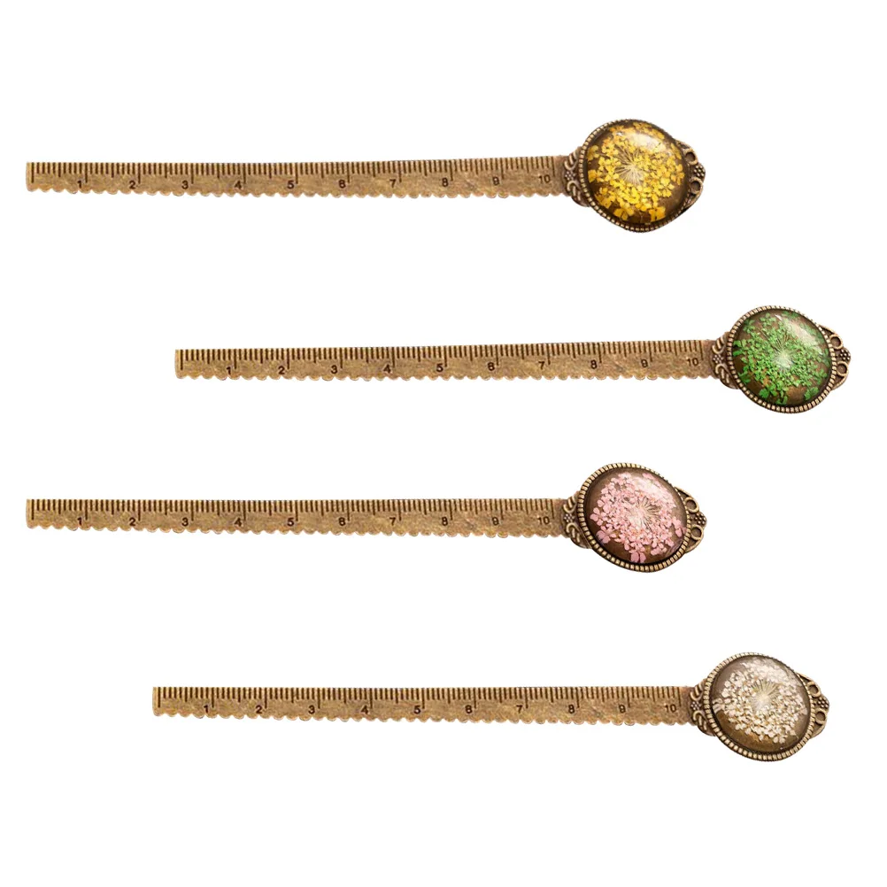 4pcs Creative Alloy Flower Bookmarks Colorful Page Markers With Glass Gems For Books School Supplies Mixed Lace Styles
4pcs Creative Alloy Flower Bookmarks Colorful Page Markers With Glass Gems For Books School Supplies Mixed Lace Styles