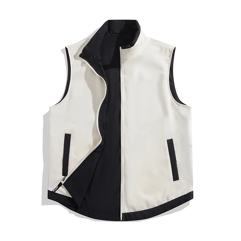 Spring and Autumn Outdoor Sports Leisure Vest Men's Fashion Trend Versatile Double Sided Windproof Breathable Sleeveless Jacket
Spring and Autumn Outdoor Sports Leisure Vest Men's Fashion Trend Versatile Double Sided Windproof Breathable Sleeveless Jacket