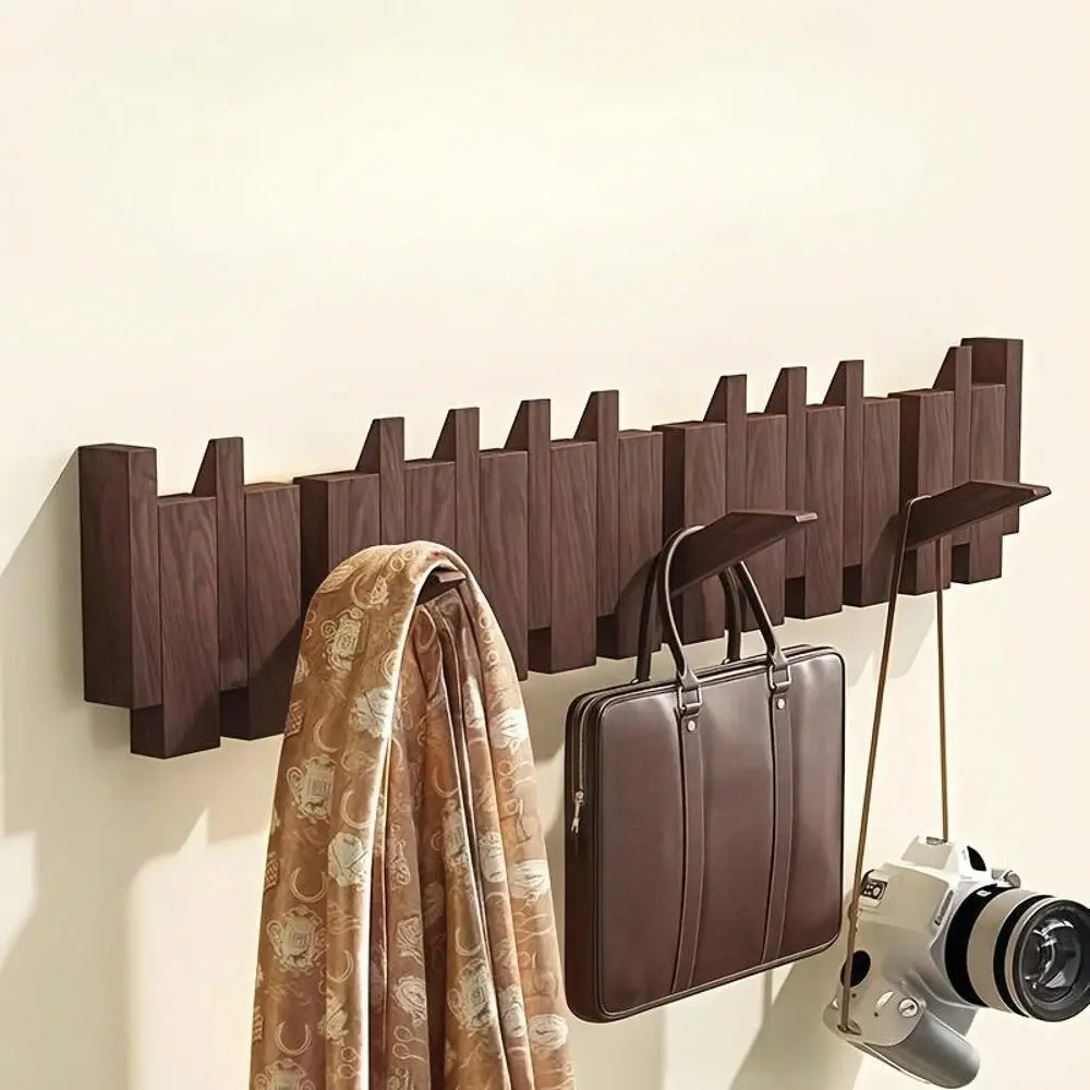 Wooden Wall Mounted Hook Rack Piano Key Design MultiHook Organizer For Scarves, Towels Coats, Space Saving Entryway Bathroom Bo
Wooden Wall Mounted Hook Rack Piano Key Design MultiHook Organizer For Scarves, Towels Coats, Space Saving Entryway Bathroom Bo