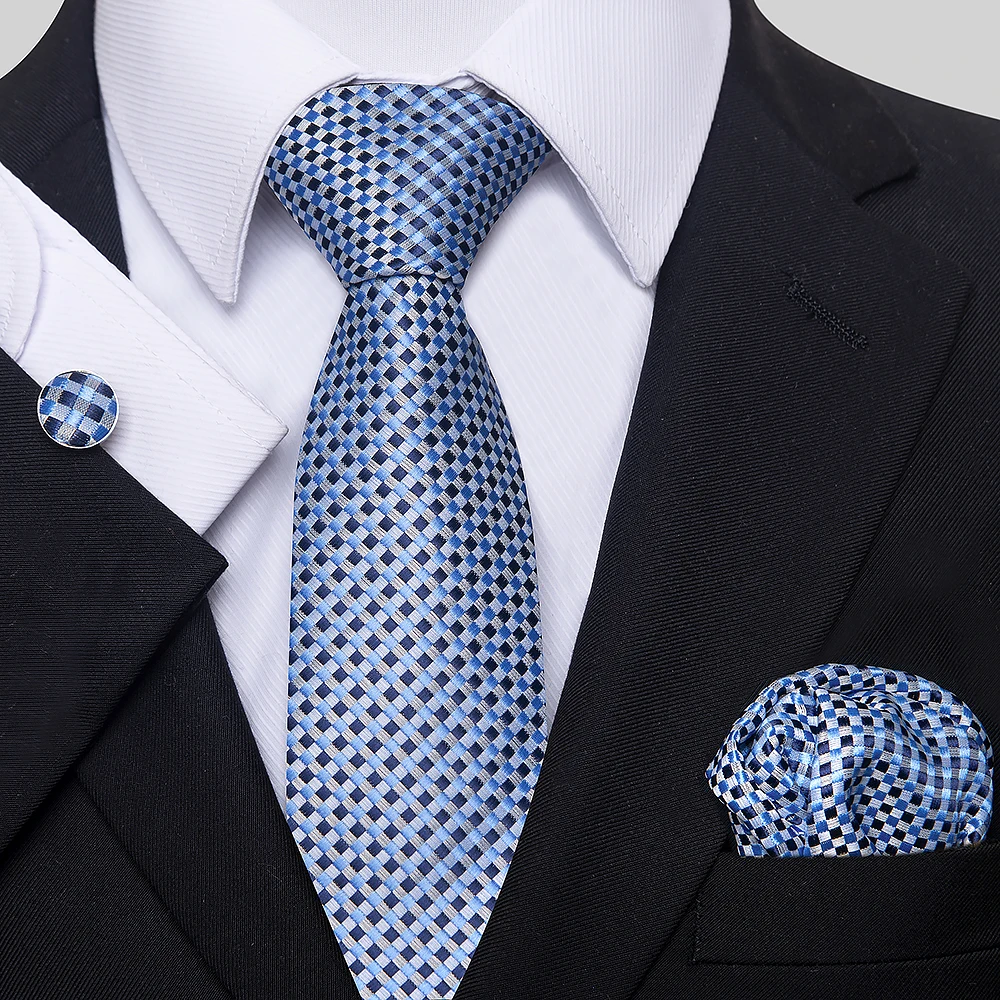 Nice Handmade Jacquard Fashion Brand Tie Pocket Squares Cufflink Set Men's Necktie Gold Shirt Accessories Fit Wedding Office
Nice Handmade Jacquard Fashion Brand Tie Pocket Squares Cufflink Set Men's Necktie Gold Shirt Accessories Fit Wedding Office