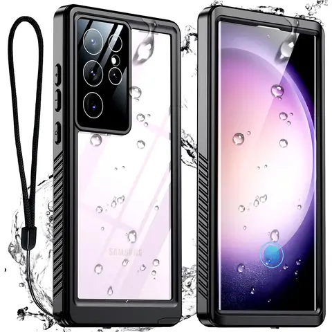 IP68 Shellbox Waterproof Case For Samsung Galaxy S25 S24 S23 S22 Ultra FE A54 A14 A34 5G Outdoor Sports Diving Protective Cover