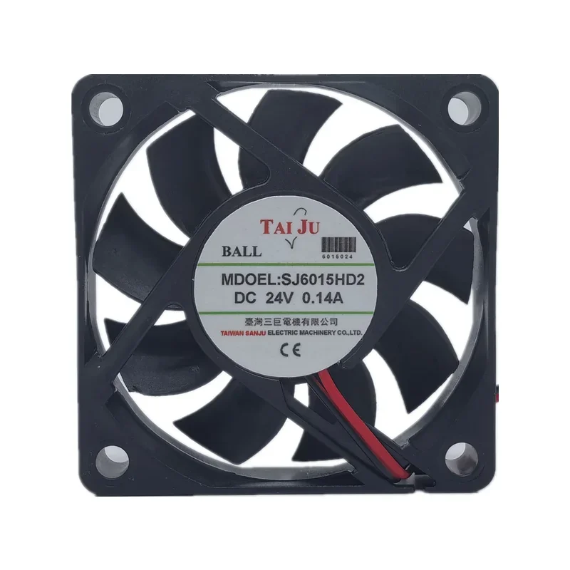 New SJ6015HD2 24V 0.14a 6015 6cm silent industrial cabinet power supply chassis fan
New SJ6015HD2 24V 0.14a 6015 6cm silent industrial cabinet power supply chassis fan