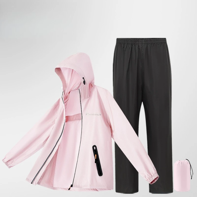 Ultra-thin Fashion Raincoat Set for Men and Women Full Body Rainstormproof Outdoor Cycling Breathable Windproof Raincoat
Ultra-thin Fashion Raincoat Set for Men and Women Full Body Rainstormproof Outdoor Cycling Breathable Windproof Raincoat