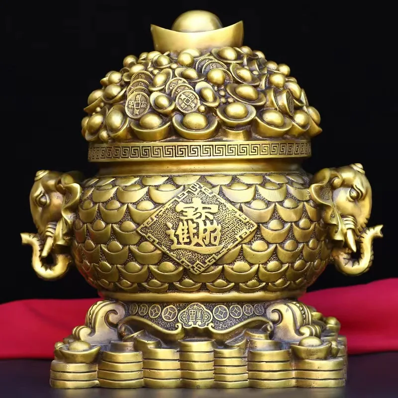 Brass Elephant Piggy Bank Home Decor Office Metal Ornament One Piece Dropshipping Practical Gift Brass
Brass Elephant Piggy Bank Home Decor Office Metal Ornament One Piece Dropshipping Practical Gift Brass