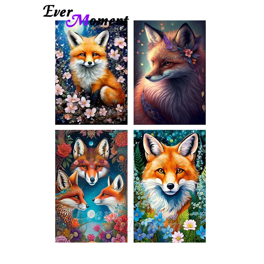 Ever Moment DIY Full Square Round Drills Diamond Painting Fox Flowers 5D Embellished Diamond Painting Animal Kit ASF3028
Ever Moment DIY Full Square Round Drills Diamond Painting Fox Flowers 5D Embellished Diamond Painting Animal Kit ASF3028