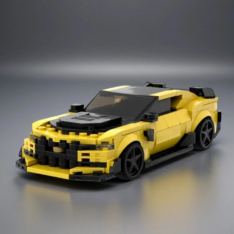 351PCS MOC City Champions Super Car Bumblebee Chevrolet Camaro Model Technology DIY Assembly Building Blocks Display Gift Home
351PCS MOC City Champions Super Car Bumblebee Chevrolet Camaro Model Technology DIY Assembly Building Blocks Display Gift Home