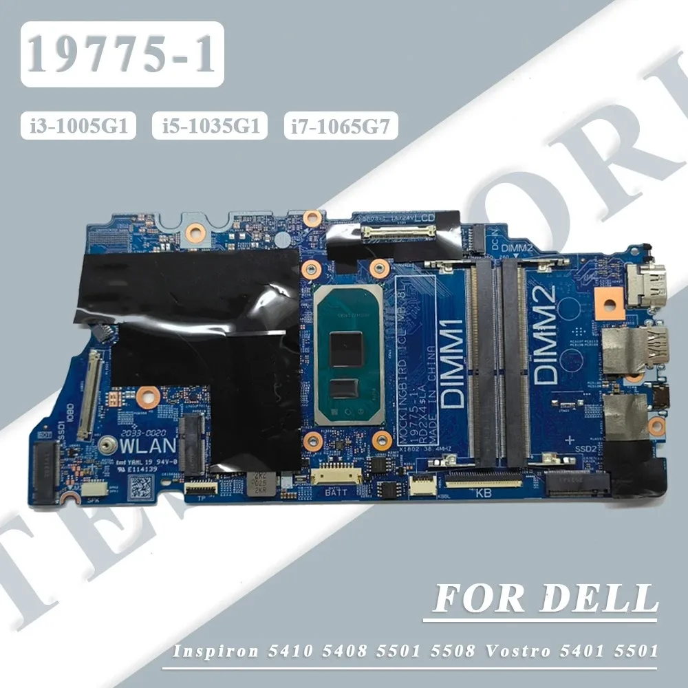 Laptop Motherboard For Dell Inspiron 14 5410 5408 15 5501 5508 Vostro 14 5401 5501 With i3/i5/i7-10th Gen CPU Mainboard 19775-1
Laptop Motherboard For Dell Inspiron 14 5410 5408 15 5501 5508 Vostro 14 5401 5501 With i3/i5/i7-10th Gen CPU Mainboard 19775-1
