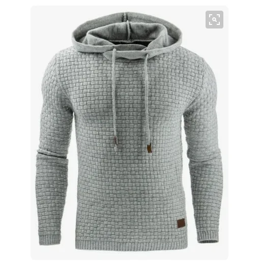 Spring and Autumn Men's Hoodie Checkered Solid Color Fashion Top Long Sleeve Sports Casual Evergreen Basic Pullover
Spring and Autumn Men's Hoodie Checkered Solid Color Fashion Top Long Sleeve Sports Casual Evergreen Basic Pullover