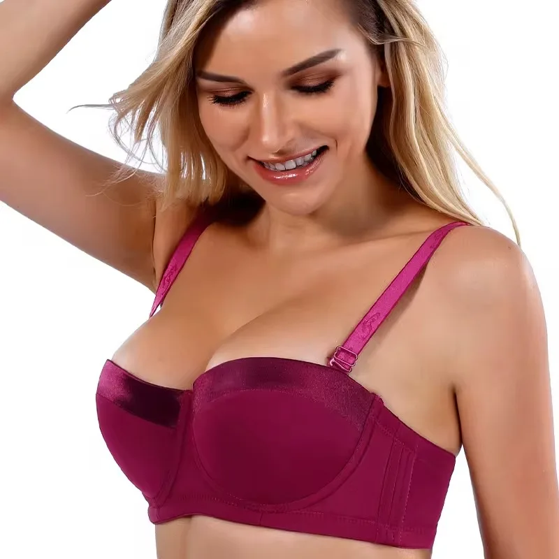 BINNYS Women Best Quality All Comfort Soutien Gorge Femme Fat Hiding Thin Padded Strapless Extra Push Up 4090C Plus Size Bra
BINNYS Women Best Quality All Comfort Soutien Gorge Femme Fat Hiding Thin Padded Strapless Extra Push Up 4090C Plus Size Bra