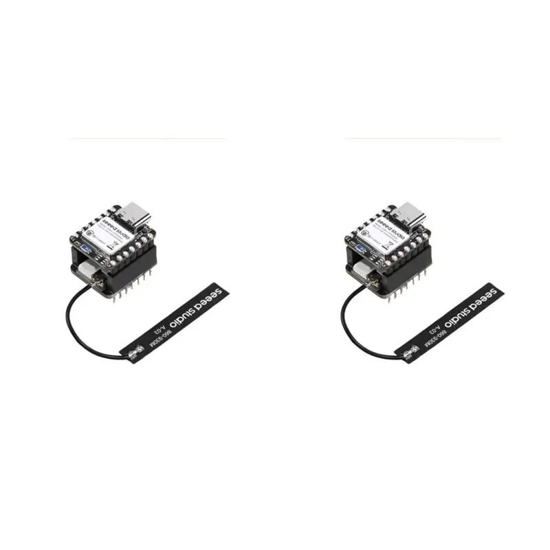 2X Seeed Studio For XIAO NRF52840 & Wio-SX1262 Kit For Meshtastic Wifi Bluetooth Development Board
2X Seeed Studio For XIAO NRF52840 & Wio-SX1262 Kit For Meshtastic Wifi Bluetooth Development Board