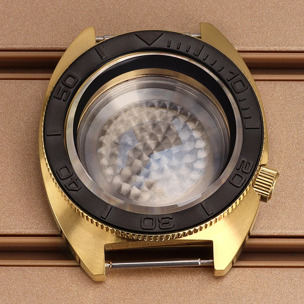 PVD Gold 41mm 316L Stainless Steel Watch Case Sapphire Glass Waterproof For NH35 NH36 NH38 4R36 Automatic Movement 28.5mm Dial
PVD Gold 41mm 316L Stainless Steel Watch Case Sapphire Glass Waterproof For NH35 NH36 NH38 4R36 Automatic Movement 28.5mm Dial