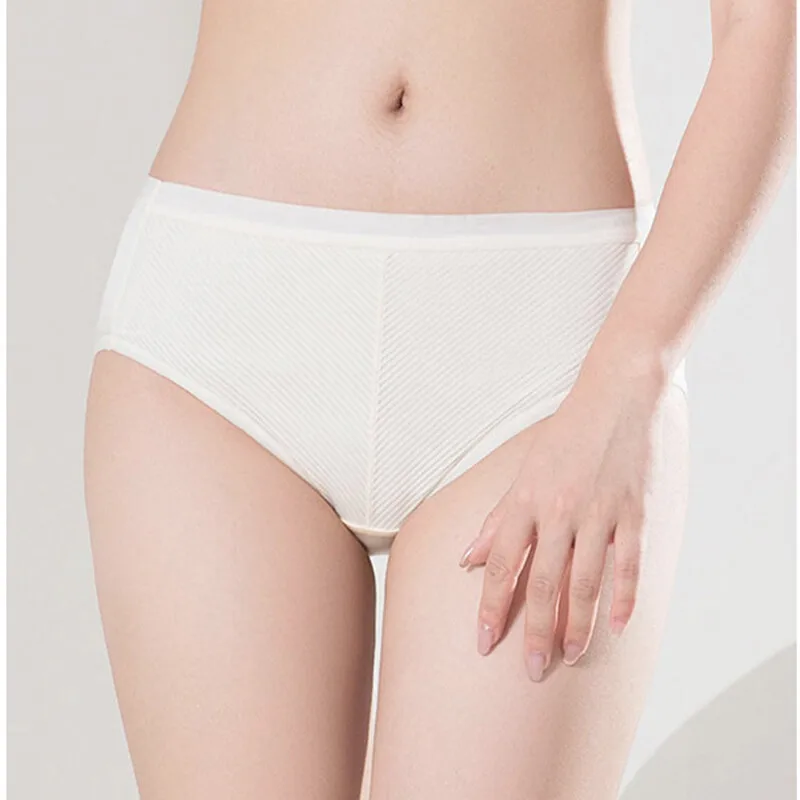 3 Pairs Mulberry Silk Underwear For Women Briefs Silk Striped Women Lady Panties
3 Pairs Mulberry Silk Underwear For Women Briefs Silk Striped Women Lady Panties