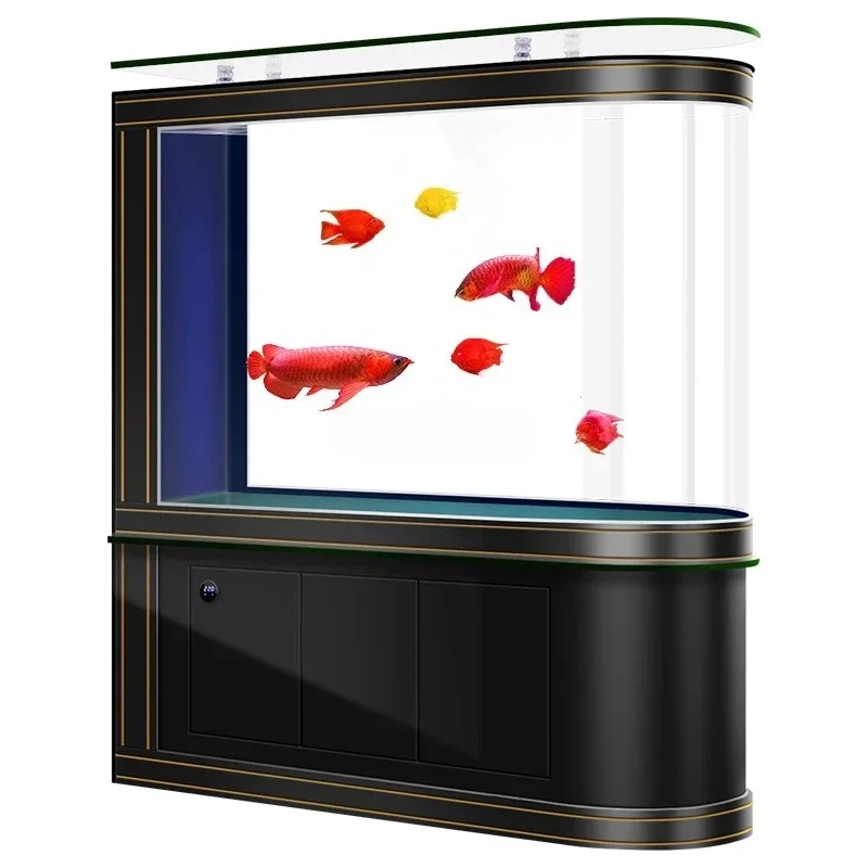 Fish tank partition screen entrance door entrance European light luxury household floor medium and large ecological aquarium
Fish tank partition screen entrance door entrance European light luxury household floor medium and large ecological aquarium
